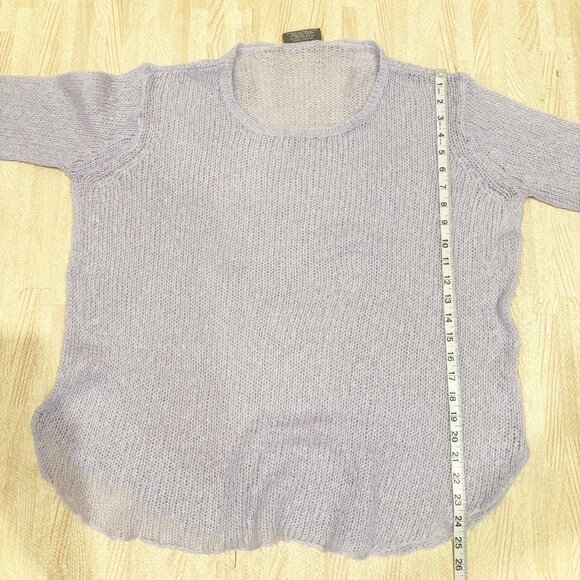Wooden Ships Loose Weave Scoop Neck Sweater Size Large - Picture 6 of 7